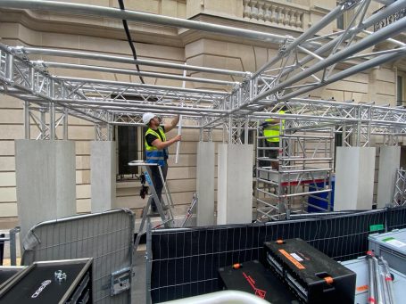 Temporary Cabling & Distribution Installation