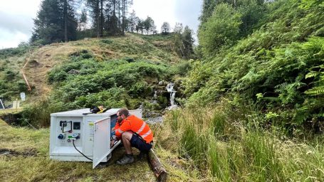 Remote Power Solutions - BESS Battery Inverter System in remote location