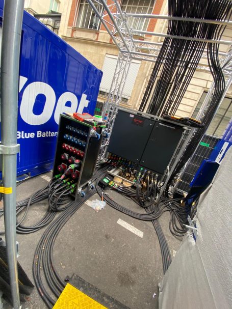 Temporary Cabling & Distribution Installation